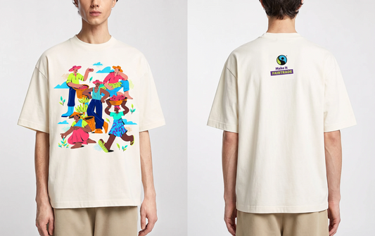 Make It Fairtrade T-Shirt - Fairtrade Cotton, Designed and printed in Canada